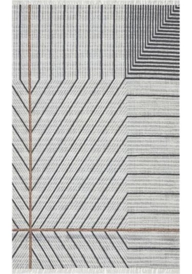 Eko Halı Asos As05 Gri Çift Taraflı Kilim 120X180 Cm