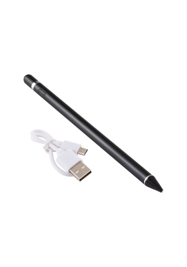 İpod Touch / iPad Mini Ve Air Ve Pro / İphone Uyumlu Siyah İçin Aktif Kapasitif Kalem