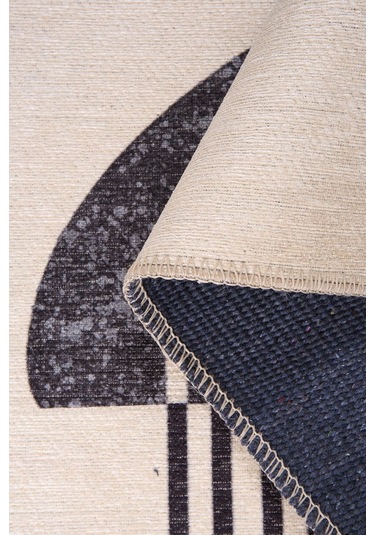 Funk Modern Dokuma Pamuk Polyester Renkli Halı (Al 399)