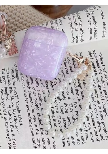 Cronax Airpods Uyumlu 2 İçin Silikon Kılıf Anahtarlıklı 261148736 Violet