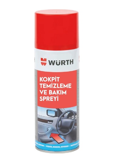 Würth Araç Kokpit Temizleme ve Bakım Spreyi 400  Ml