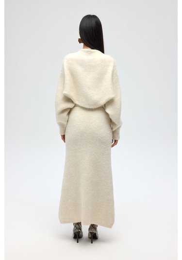 Vintera Bej Üçlü Triko Takım Bej