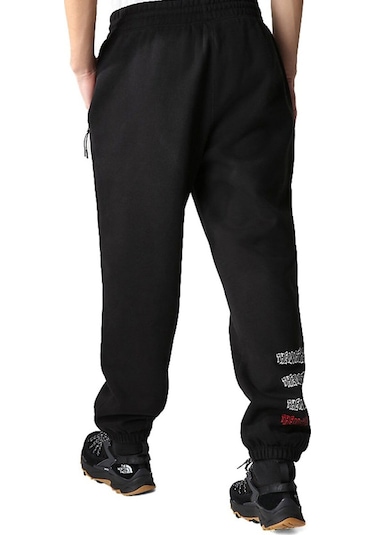 The North Face M Printed Heavyweight Fleece Sweatpant  Erkek Outdoor Eşofman Altı Nf0A7Wxejk31 Siyah