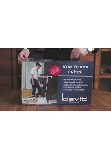 İdevit Abdest Alma Ayak Yıkama Ünitesi Abdestmatik