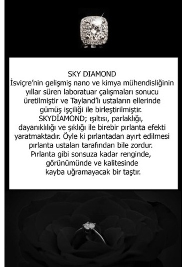 Sky Dıamond Gümüş Lüks Takı Seti (516767273)