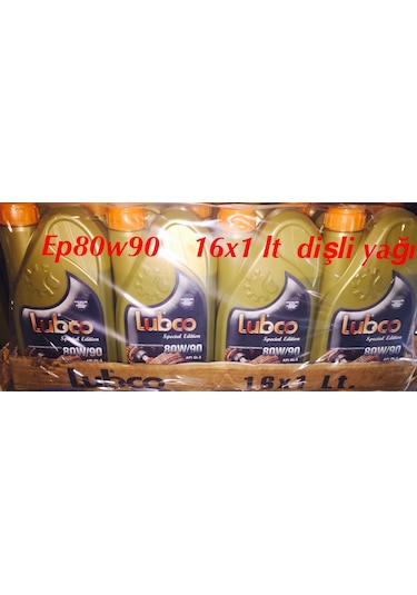 Lubco Ep 80W-90 Şanzıman Yağı 16 x 1 L