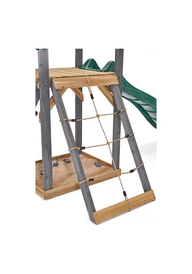 Plum Siamang Ahşap Salıncak Seti Çok Renkli