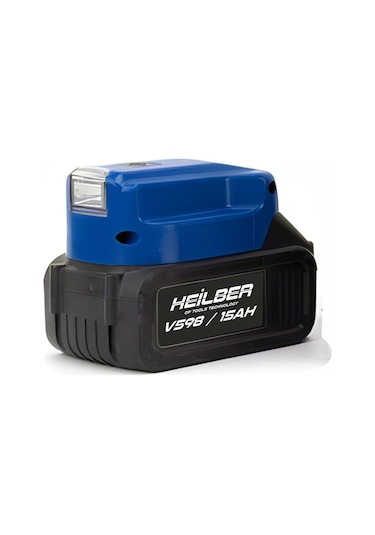 Böhrer BA01012M Kırmızı Akülü Kırıcı Delici + 125 MM Taşlama + 13 MM Vidalama + 450 NM Somun Sıkma + Lamba Set 5'li