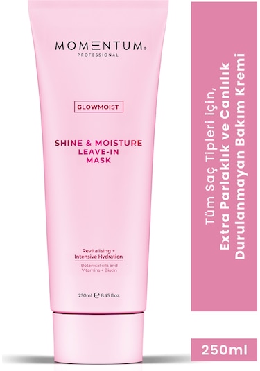 Momentum Shine & Mousture Durulanmayan Saç Bakım Maskesi 250 ML