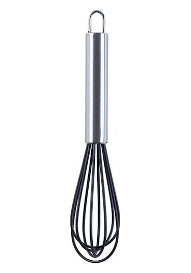 Dancemonkey Cbtx 8 İnç Siyah Silikon Yumurta Çırpıcı, Ev Yumurta Mikseri, Krem Pişirme Araçları Mutfak Aletleri Çok Renkli