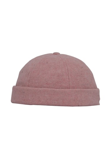 Şapkadan Kışlık Yünlü Hiphop Bere Pudra Docker Şapka 45645dr56681 Pudra