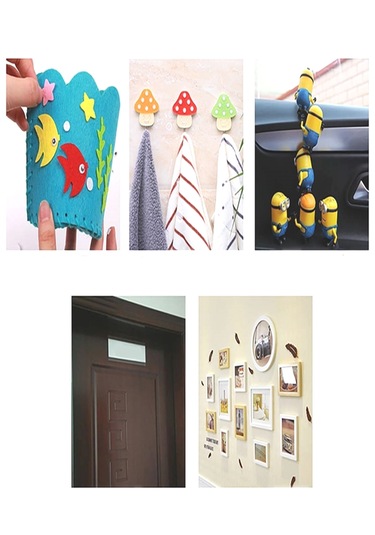 İz Bırakmayan Çift Taraflı Bant 25mmx2metre Leke Bırakmaz Bant