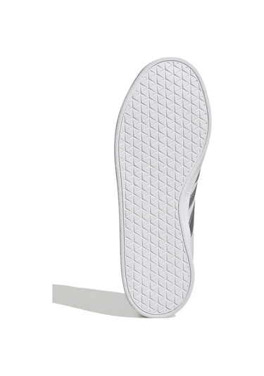 Adidas Vl Court Base Beyaz Kadın Sneaker Beyaz-gumus Beyaz - Gümüş