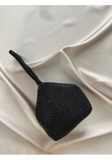 Öznora Siyah Torba Model Abiye Çanta Std