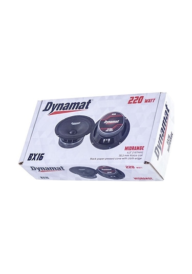 16 Cm 220w Midrange Hoparlör 2 Adet Bx-16