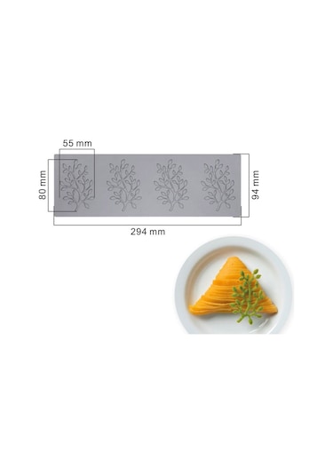 Çikolata Şablonu Pişirme Aleti Fondant Kalıp Pasta Süsleme Kenar Silikon Kalıp Pasta Dantel Kalıbı Stil A