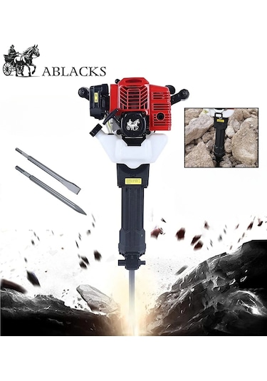 Ablacks BC520A Benzinli Profesyonel Turbo Hilti + Keski + Murç Çift Aparat Set