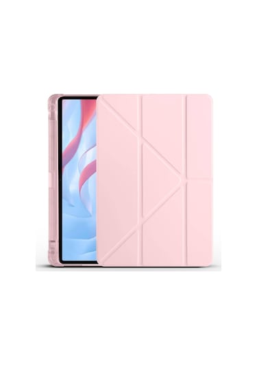 Huawei Uyumlu Honorpad X9 11.5 İnç Kılıf Kalem Bölmeli Silikon Smart Cover Tablet Kılıfı