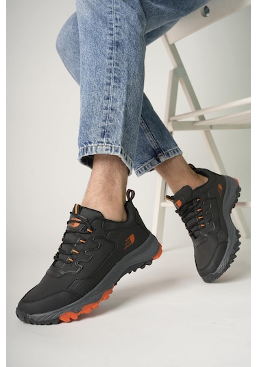 Muggo North Unisex Garantili Trekking Outdoor Ayakkabı Siyah