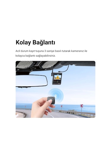 Viofo Tüm Kamera Serileri İçin Btr200 Kablosuz Bluetooth Uzaktan Kumanda
