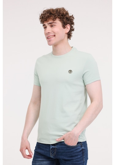 Timberland Dunstan Rıver Short Sleev Yeşil Erkek Kısa Kol T-shirt Yeşil