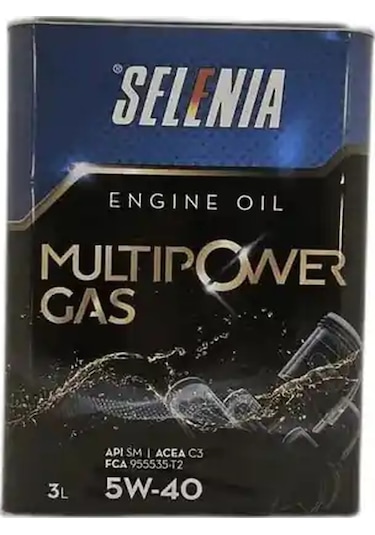 Petronas Selenia Multipower Gas 5W-40 Motor Yağı