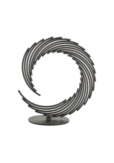 Begüsa Bakü Metal Aksesuar Biblo 25 Cm Siyah