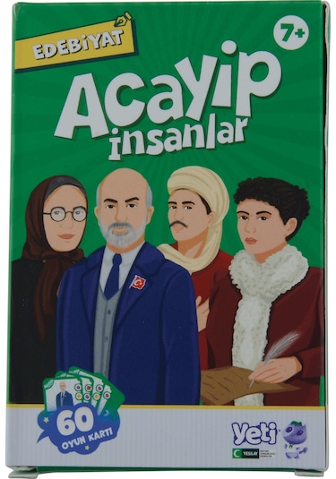 Yeti Acayip İnsanlar Kart Oyunu - Yazarlar, Şairler