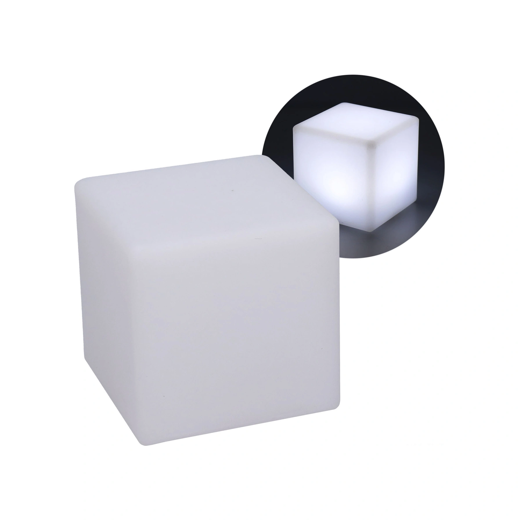 Hombey Rgbw Led Kubik Işık, 16 Renk 4 Mod, Uzaktan Kumanda, Ev/bar/masa Ambiyans Aydınlatması, 10cmx10cmx10cm Diğer