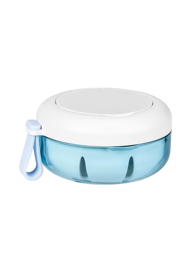 Hangfox Seyahat İçin Damlacık Önleyici Protez Kutu Seti - Temiz Ve Korumalı Saklama Kutusu, Taşınabilir Bakım Kabı