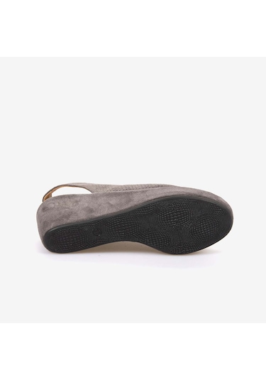 Hawen Angels Kadın Sandalet 5507 Gri