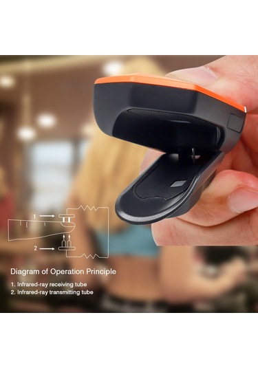 Sones Taşınabilir Pulsioximetro Parmak Spo2 Nabız Oksimetresi