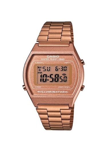 Casio B640wc-5adf Dijital Çelik Rose Gold 35 Mm Kadın Kol Saati Rose Gold