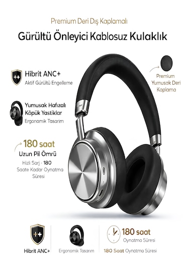 DeanB Modern Buds Bluetooth 6.0 Kulak Üstü Kulaklık