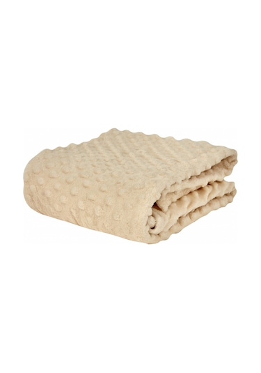 Karaca Home Bebek Lily Ekru Tomurcuk Battaniye 90 x 110 CM