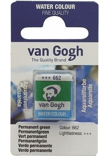 Talens Royal Van Gogh 662 Kalıcı Yeşil Sulu Boya 20866621 P-170010