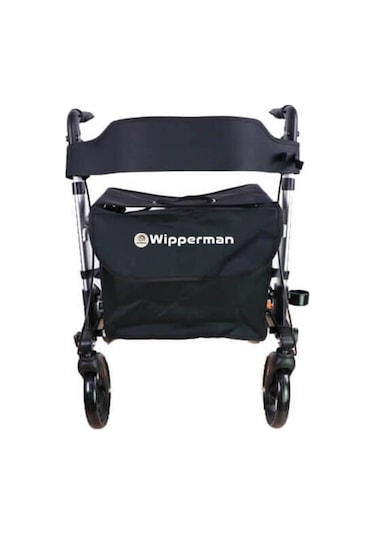 Frenli Lüx Hasta Yürüteç Aluminyum Tekerlekli Rolatör Oturaklı