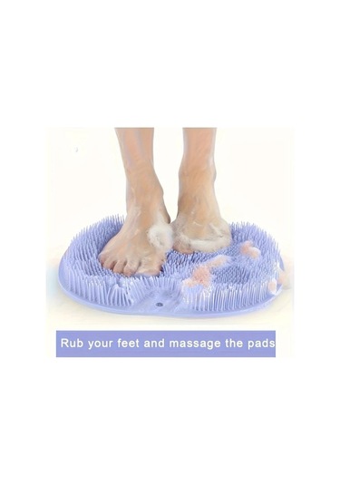 Trendooze Mor Duvar Tipi Silikon Ayak Masaj Pedi Ev Rv Başlıklı Kaymaz Ergonomik Gaojunshop01