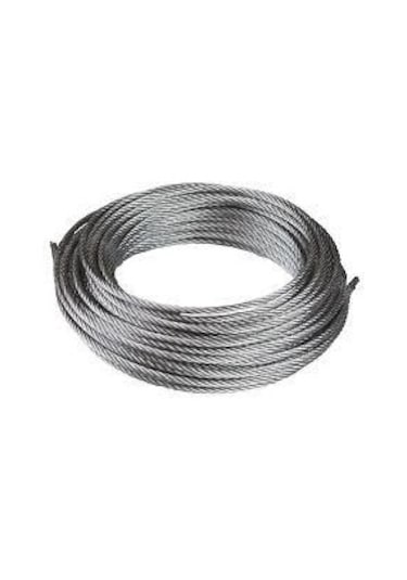 Galvaniz Çelik Halat 4Mm-50Mt