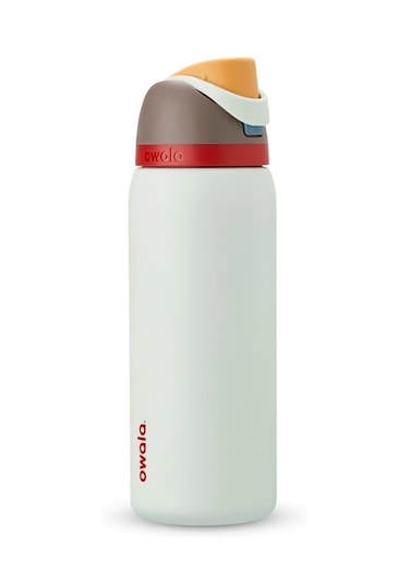 Owala 32 Oz 946 Ml Freesip Çift Katmanlı Paslanmaz Çelik Termos Kilitli Kapak Açık Yeşil