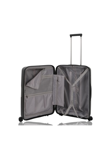 Baggaj V2408 Policarbon Valiz Siyah Set