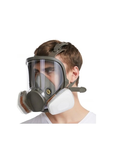 Trendooze Endüstriyel Boyama Püskürtme Kullanım İçin Anti-sis 6800 Gaz Maskesi