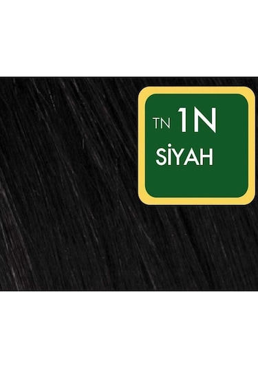 Natural Colors 1n Siyah Organik Saç Boyası