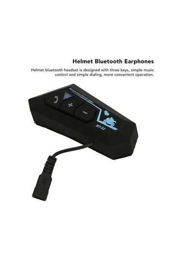 Jokmae Qianfan Otomatik Motosiklet Kulaklık, Kask İçin Bluetooth Çağrı Sistemi Bt22 Tf Model