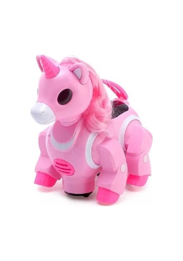 Sesli Işıklı Danseden Pilli Robot Unicorn 8212