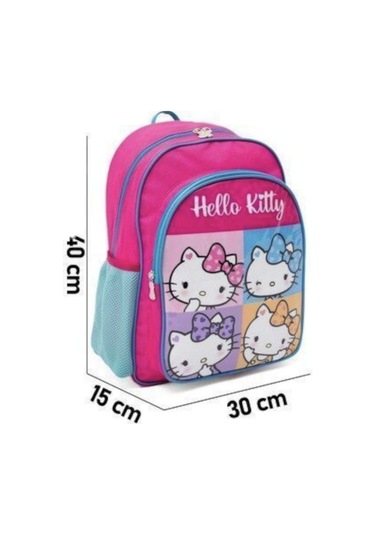 Lisanslı Okul Çantası +sanslı Çift Gözlü Kalem Çantası Lisanslı Suluk&matara 1 Pembe