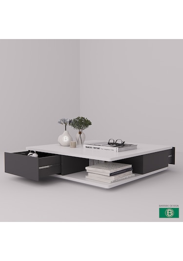 Orta Sehpa Çekmeceli Geniş Depolama Alanına Sahip