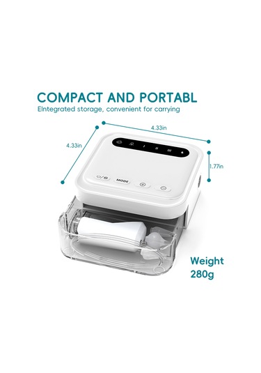 Xindoker Bebekler İçin Şarj Edilebilir Usb Nazal Aspiratör - 3 Seviyeli Emiş, Düşük Gürültü, Anti-reflü