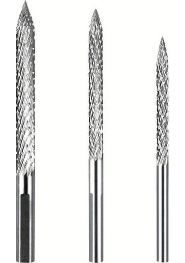 Willowhaven 3 Adet Tungsten Çelik Lastik Raybalı Matkap Ucu Lastik Tamir Eğesi Ve Tel Kesici