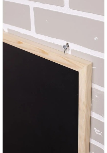 Infıld Ahşap Çerçeveli 50x70 Cm Tebeşir Tahtası 168209789 Diğer